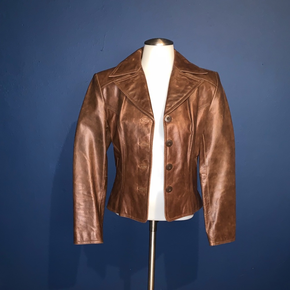 | Genuine Leather Jacket